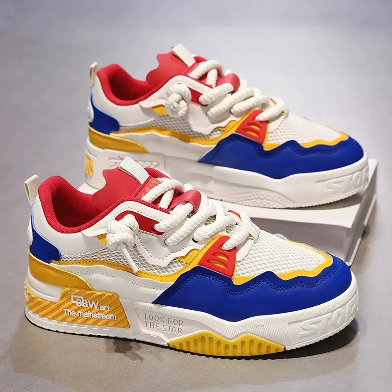 Boots Men High Top Boots High Quality Women Leather Shoes Fashion Outdoor Sneakers Men Lace Up Non-Slip Ankle Boots for Couple